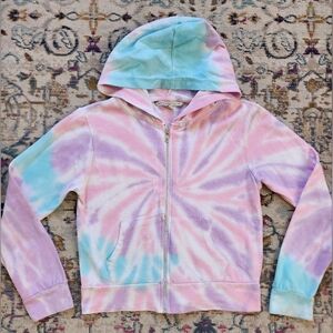 Imerial Star Tye Dye Zip Hoodie, sz Large 14